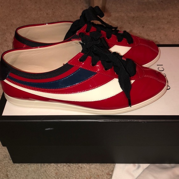 gucci worn shoes